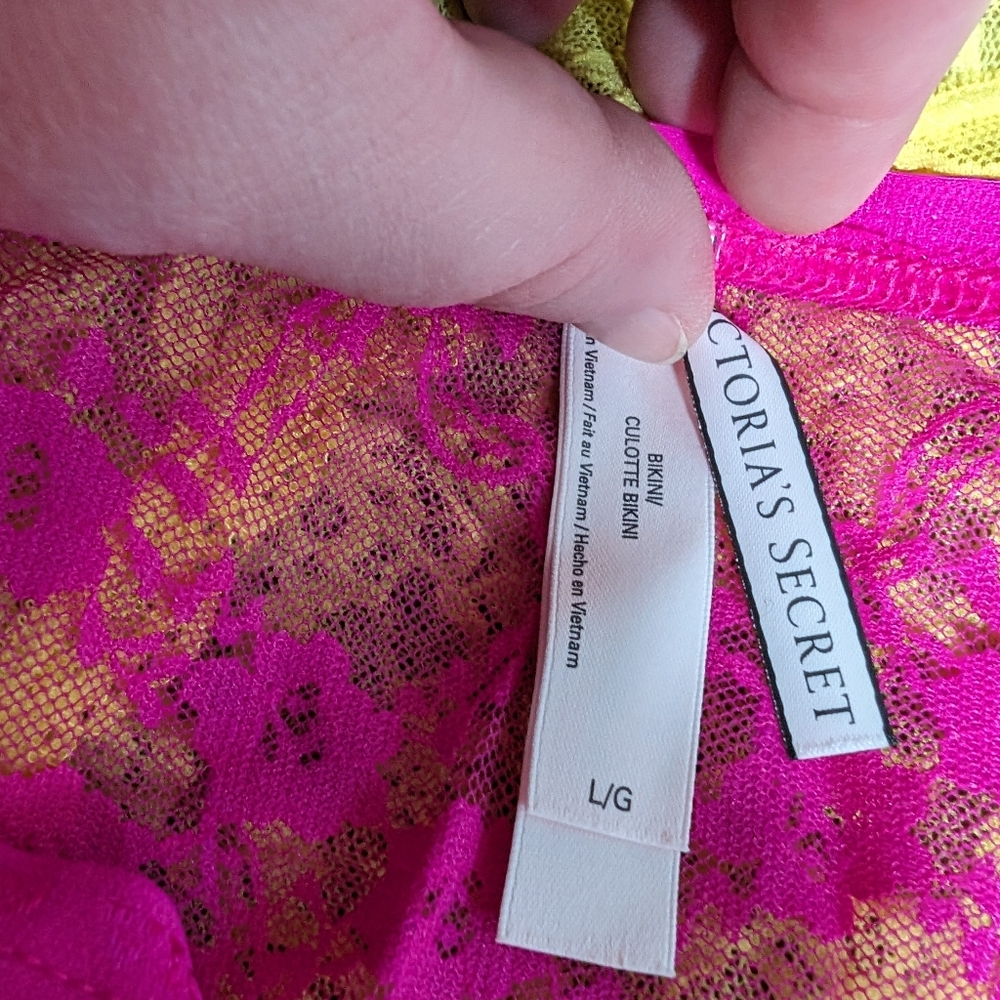 8 pairs of Victoria's secret lace/sheer underwear - Picture 4 of 12